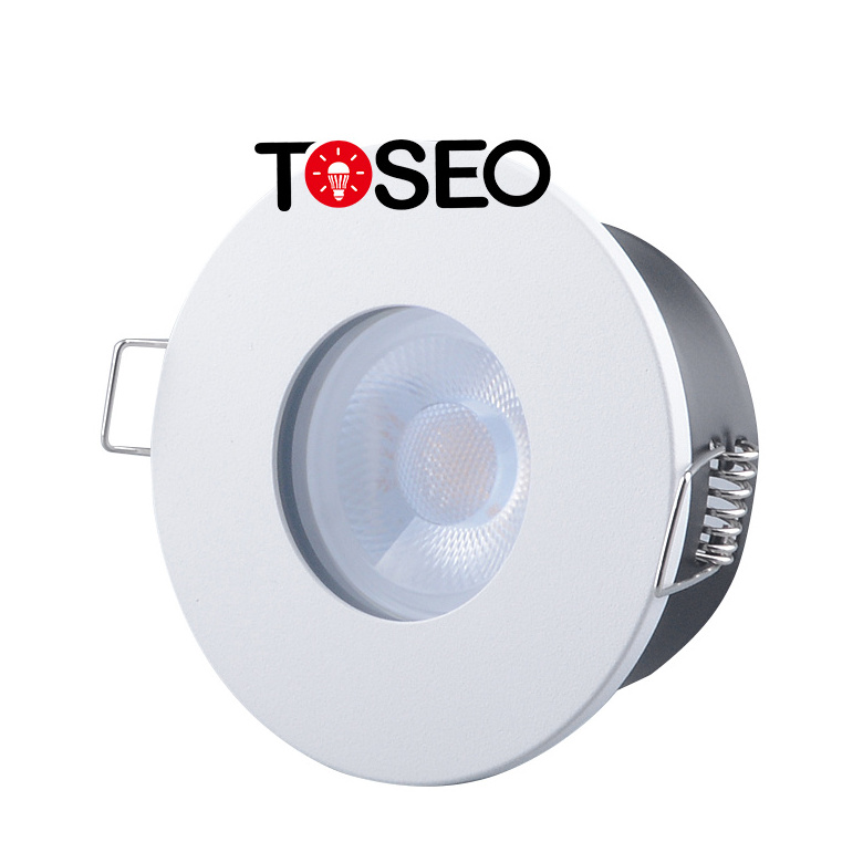 Hotel Shower Room Pure aluminium IP65 Waterproof Ceiling Light  LED Downlight For Bathroom