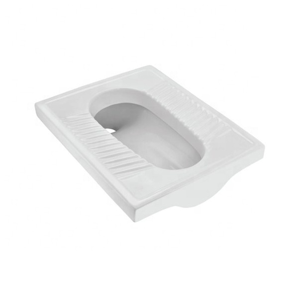 Orissa Squatting Toilet Pan Size 100% Ceramic Material Squat Pan Toilet for Bulk Buyers