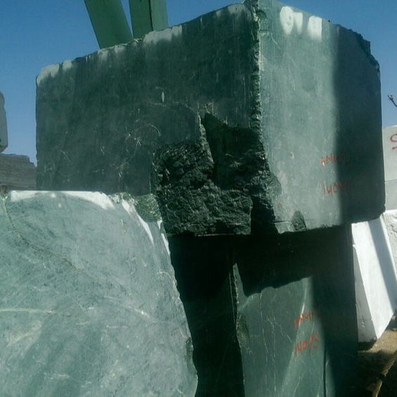 Forest Green Marble Raw Block All Natural Stone Countertops Vanity Tops Bar Tops Indian Best Quality Stone