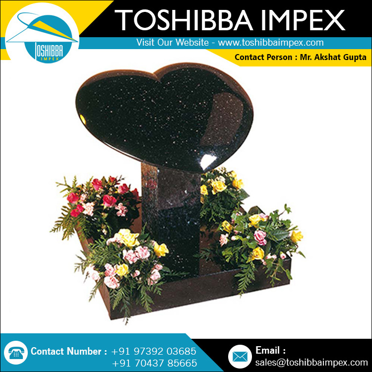 Granite Monument Modern Memorial European Monuments, Headstones and monuments Customized Design Stone