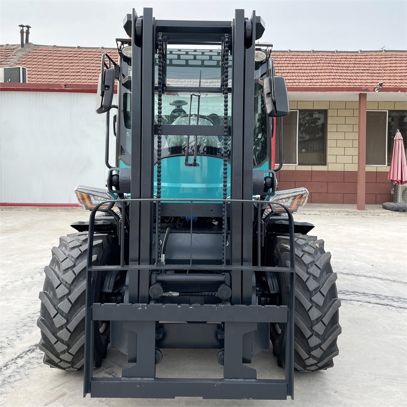 TOSH 1.5 2 3 3.5 4 5 6 7 10 Ton Forklift Off Road 4x4 All Rough Terrain Forklift Truck