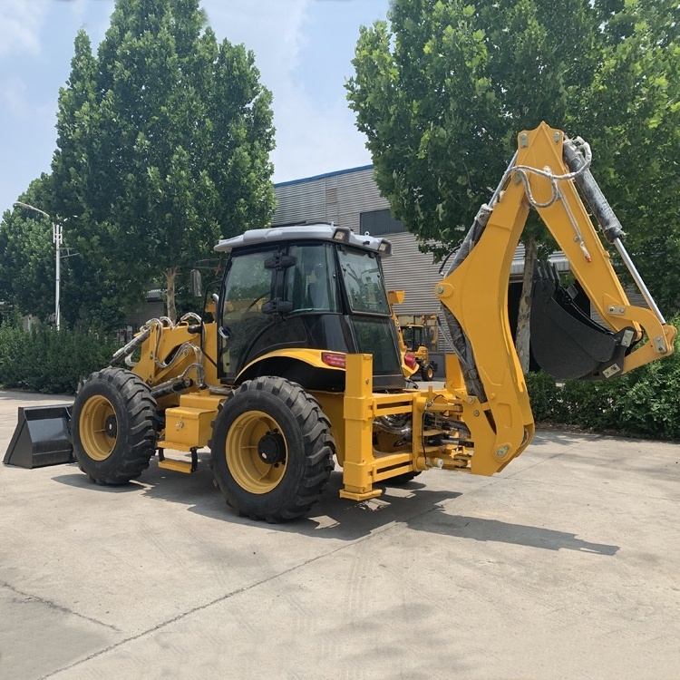 TOSH China 388H 4CX 3CX 4x4 Backhoe Excavator Loader Price for Sale