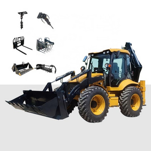 TOSH Ready to ship Jcb 4Cx Backhoe Loader Tyres Backhoe Loaders Guangzhou