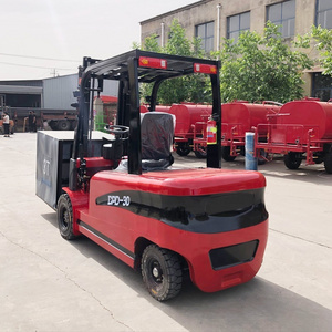 TOSH Mini Forklift 1/1.5/2/2.5/3Ton 4-Wheel Electric Forklift Hot Sale Forklift Truck Price AC Motor Solid Tires