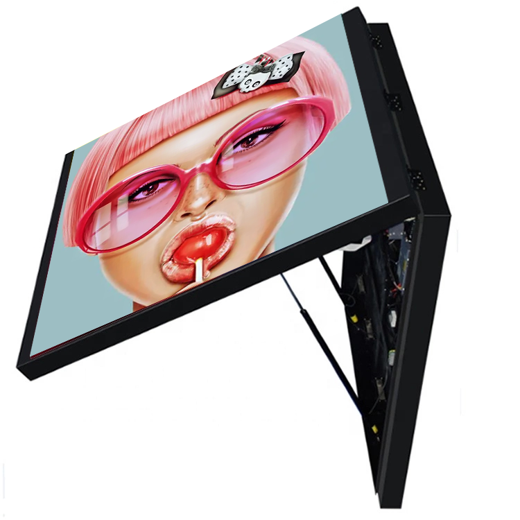 P2.5 P3 P4 P5 P6 P8 P10 IP65 Waterproof Outdoor Front Service LED Display Electronic Digital Sign Board Maintenance LED Screen