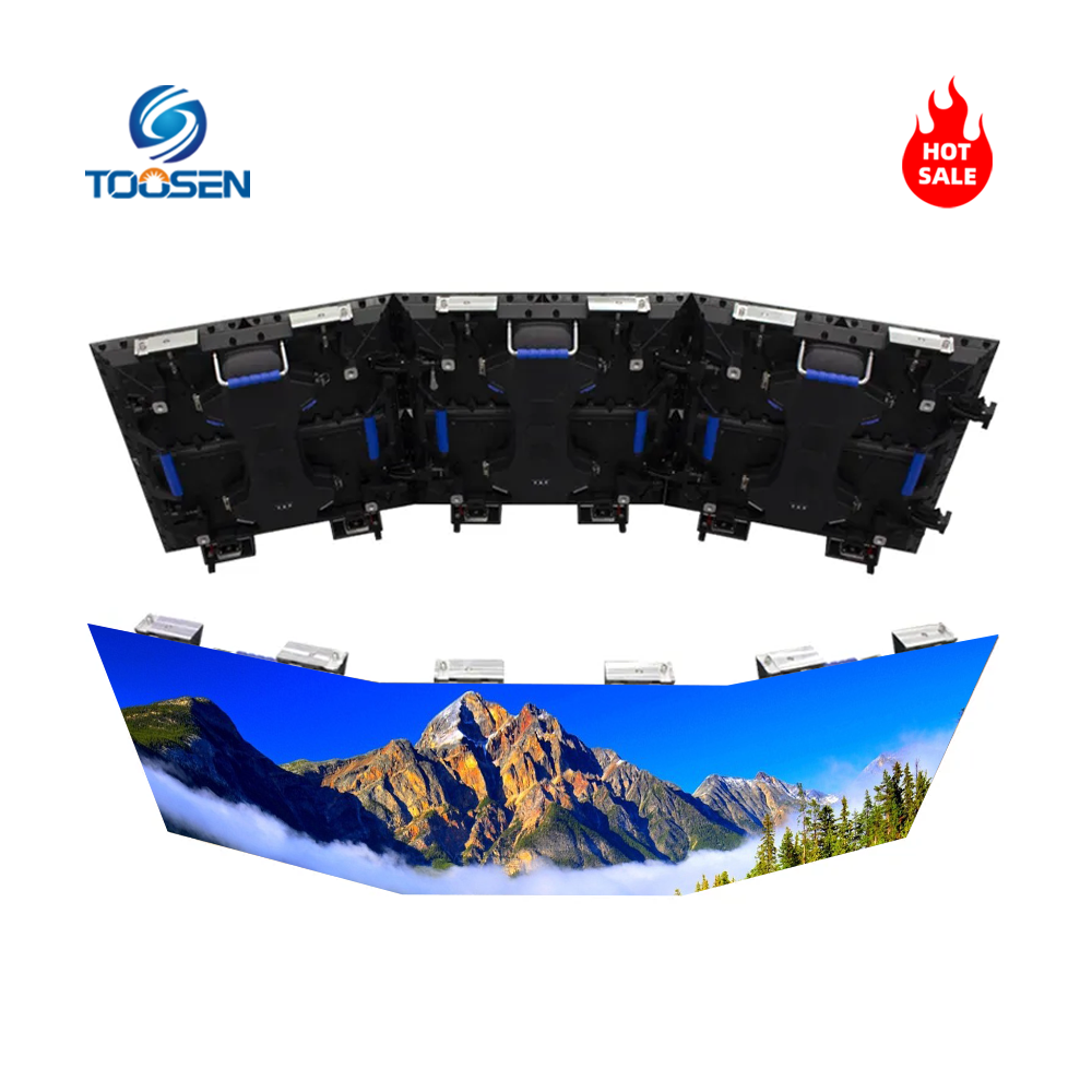 Factory Sale P2.5 P2.976 P3.91 Giant Outdoor Novastar LED Screen Wall Video Panel Bending LED Display Used For Concert Stage