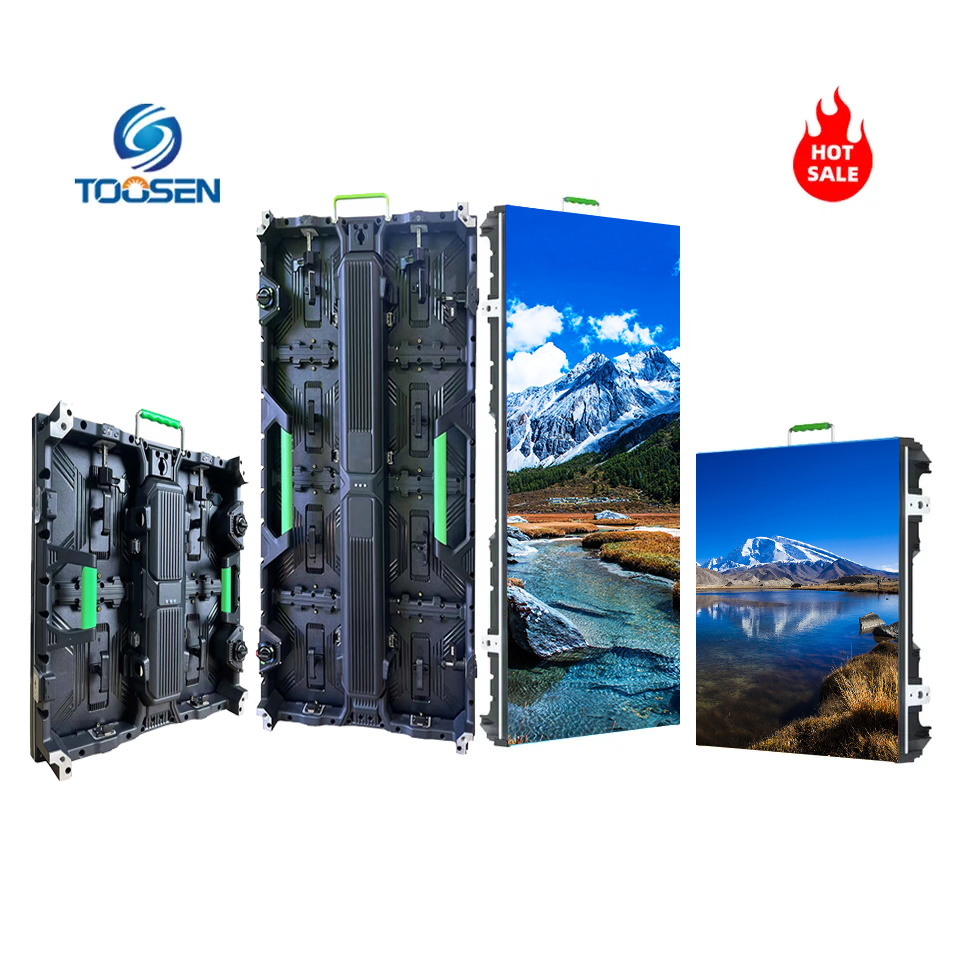 Factory Sale P2.5 P2.976 P3.91 Giant Outdoor Novastar LED Screen Wall Video Panel Bending LED Display Used For Concert Stage