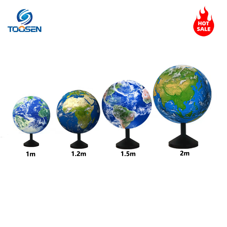 Toosen Factory Custom Globe Sphere Screen P1.8 P1.9 P2 P2.5 P3 P4 LED Ball Screen Video Irregular Shaped Spherical LED Display