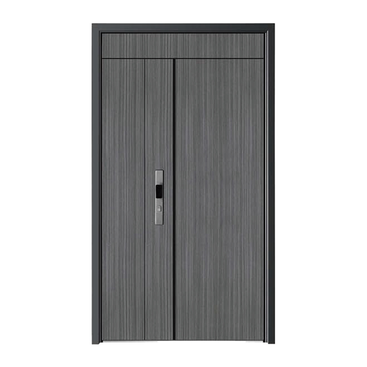 Italian luxury design stainless steel entrance door exterior security front pivot door modern entry black aluminum pivot door