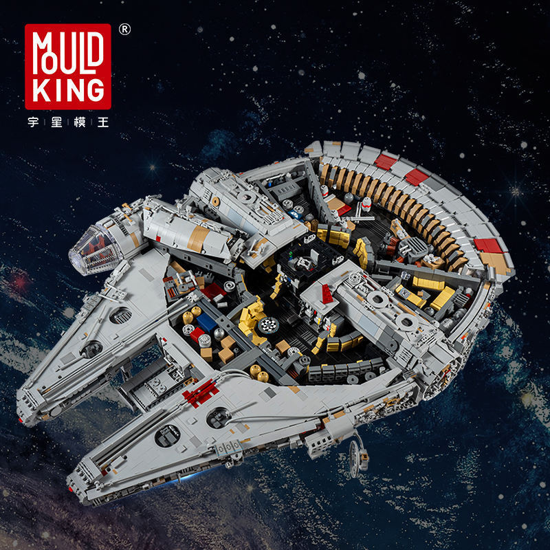 Hot Selling Mould King 21026 Star Plan Destroyer MOC Millennium Falcon Collection Model Toys Jumbo Building Blocks Bricks Kids