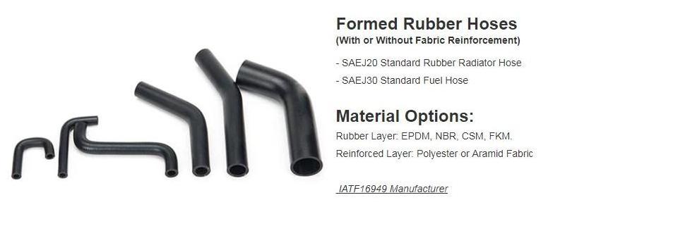 Engine Shock Absorption Fabric Reinforced Oil Resistant Suction Pipe Oil Suction Hoses