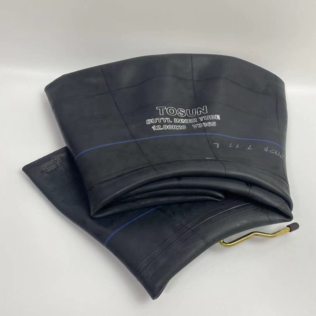 Wholesale TOSUN brand 900x20 1000x20 1100x20 1200x20 1200x24 1400x20 butyl inner tube for truck tire