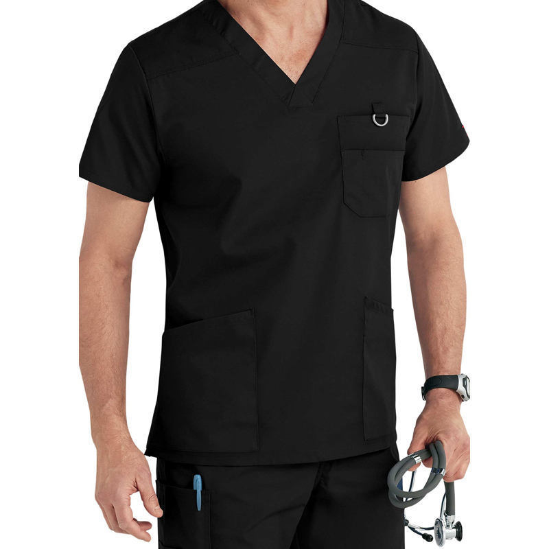 Medical Uniform Medical Scrubs Wholesale Scrubs Uniforms Sets Fashionable Hospital Uniforms Scrub Sets Men Shorts Sleeve Pocket Pants Nursing Breathable