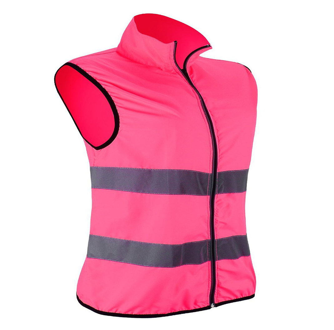 Safety Wear Custom Safety Vest Construction Vest With Front Pocket High Visibility Vest Security Reflective