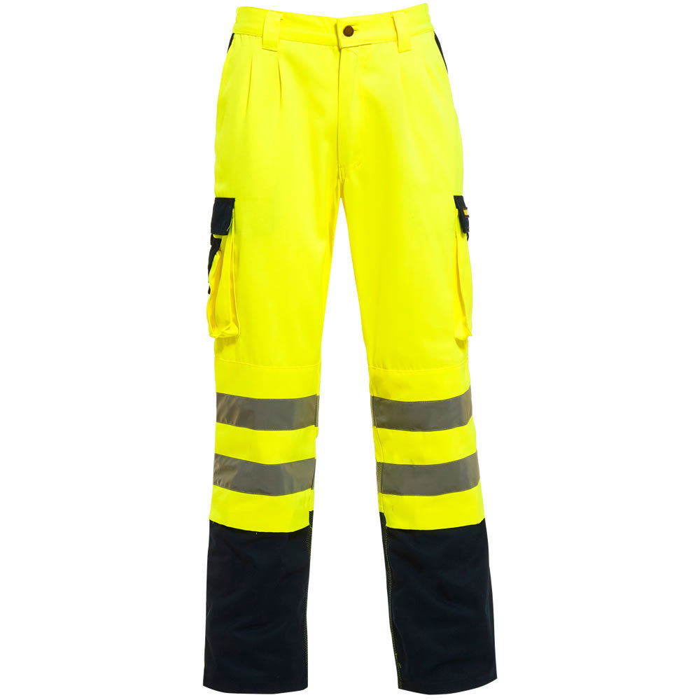 Custom Design Construction Work Clothes For Construction Man Working Pants Work Wear Trousers With Reflective Tape