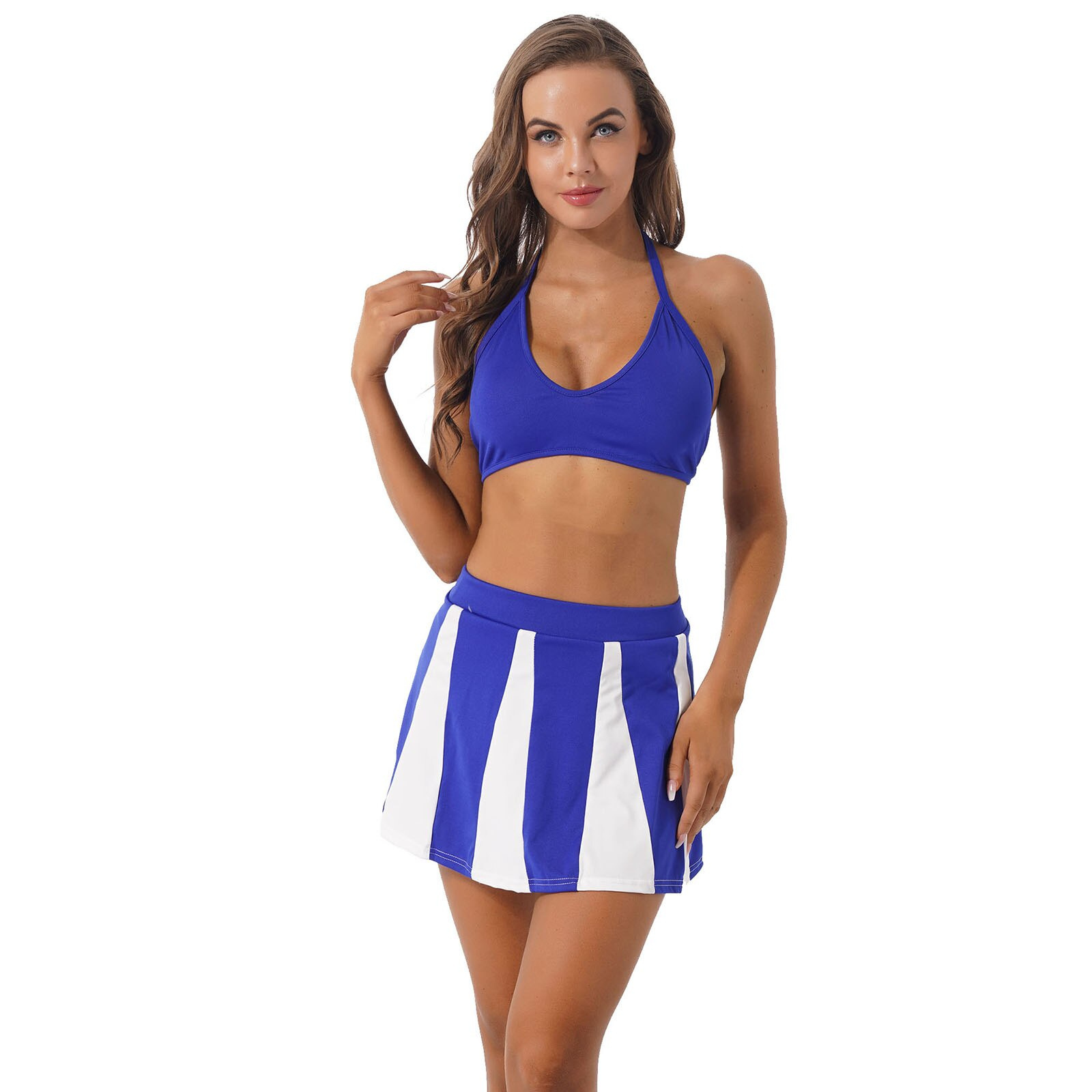 Factory Supplier Long Sleeve Cheerleader Uniforms Cheering Apparel Cheer Wear Uniforms Totkan Sports