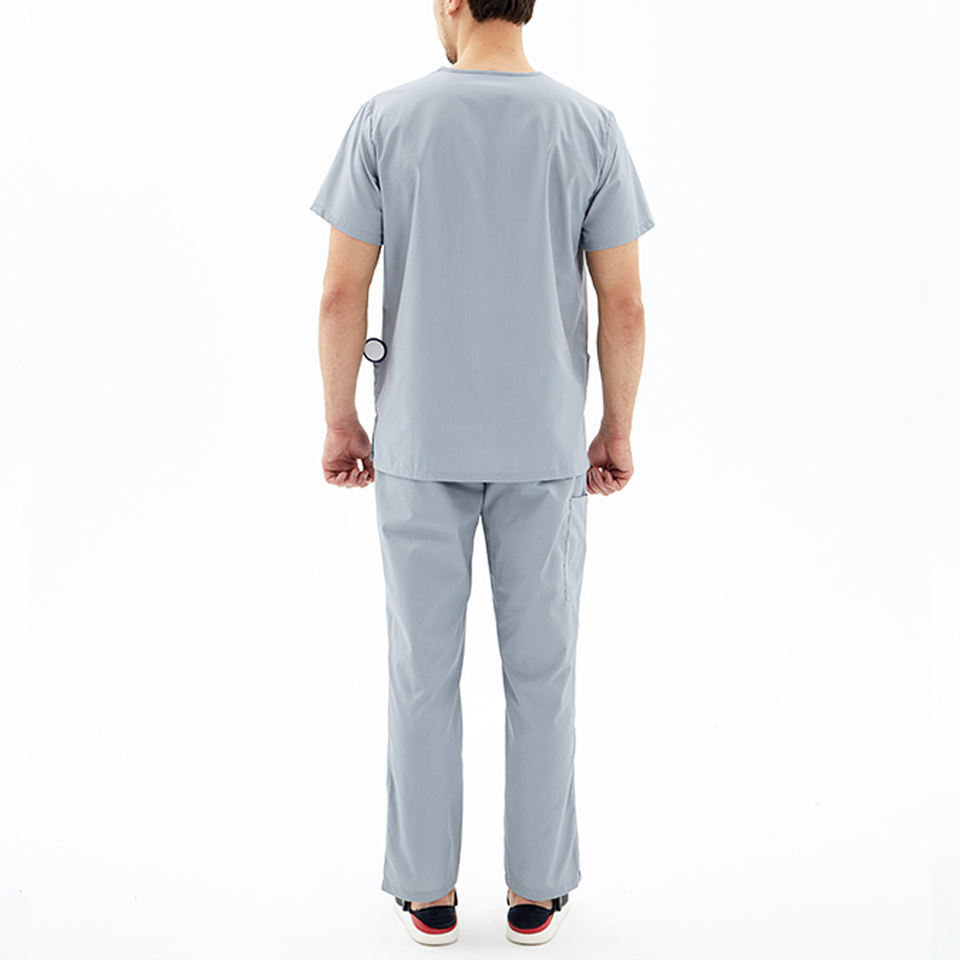 Fashionable Hospital Uniform Professional Man Fashion custom made comfortable hospital uniform for men Medical Uniform