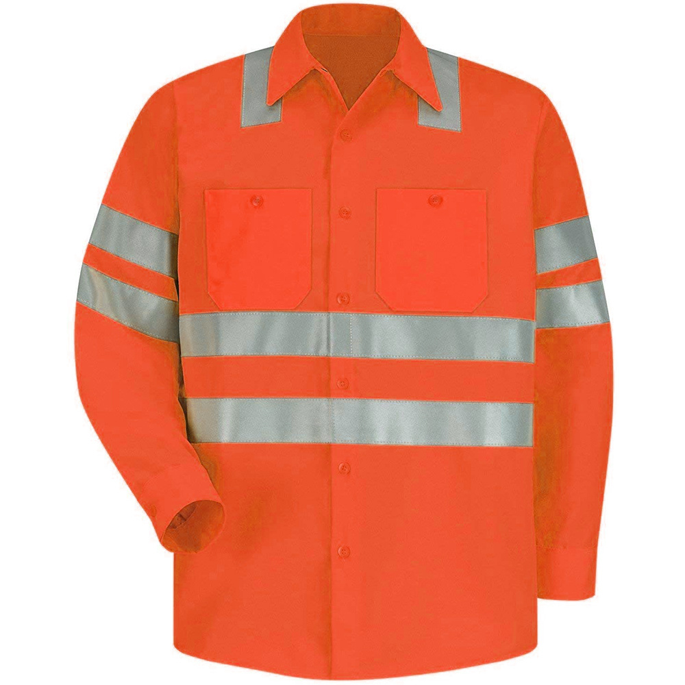 Men Women reflect safety clothes safety reflective polo shirt Reflective Hi Vis Work Shirts