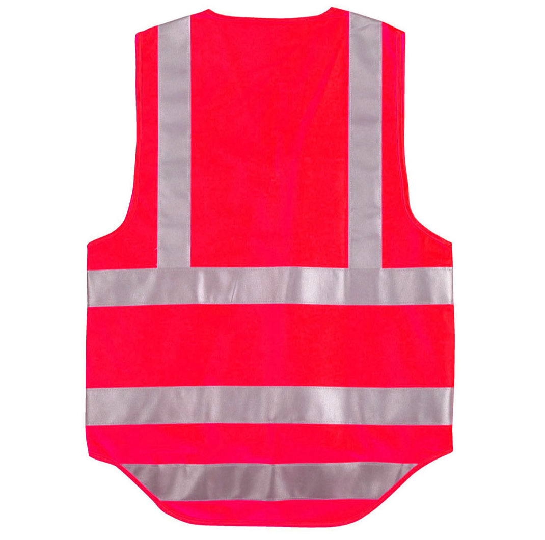 Superior quality blue safety reflecting vest Security Reflective Safety Vest With Multi Pocket