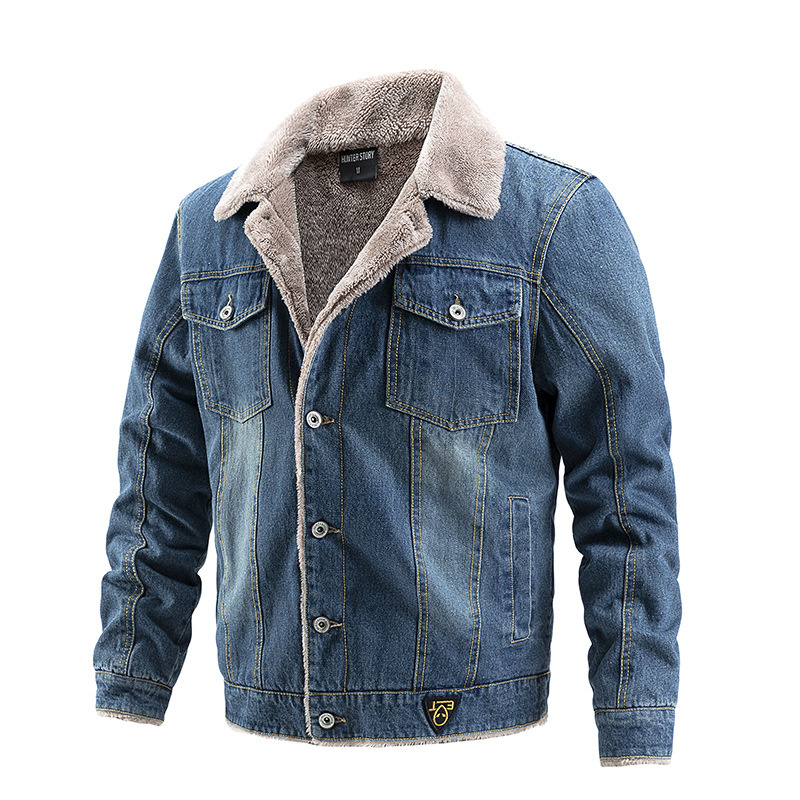 New Hot Items Professional Manufacture Cheap Denim Jackets In Bulk Best Men Denim Jackets