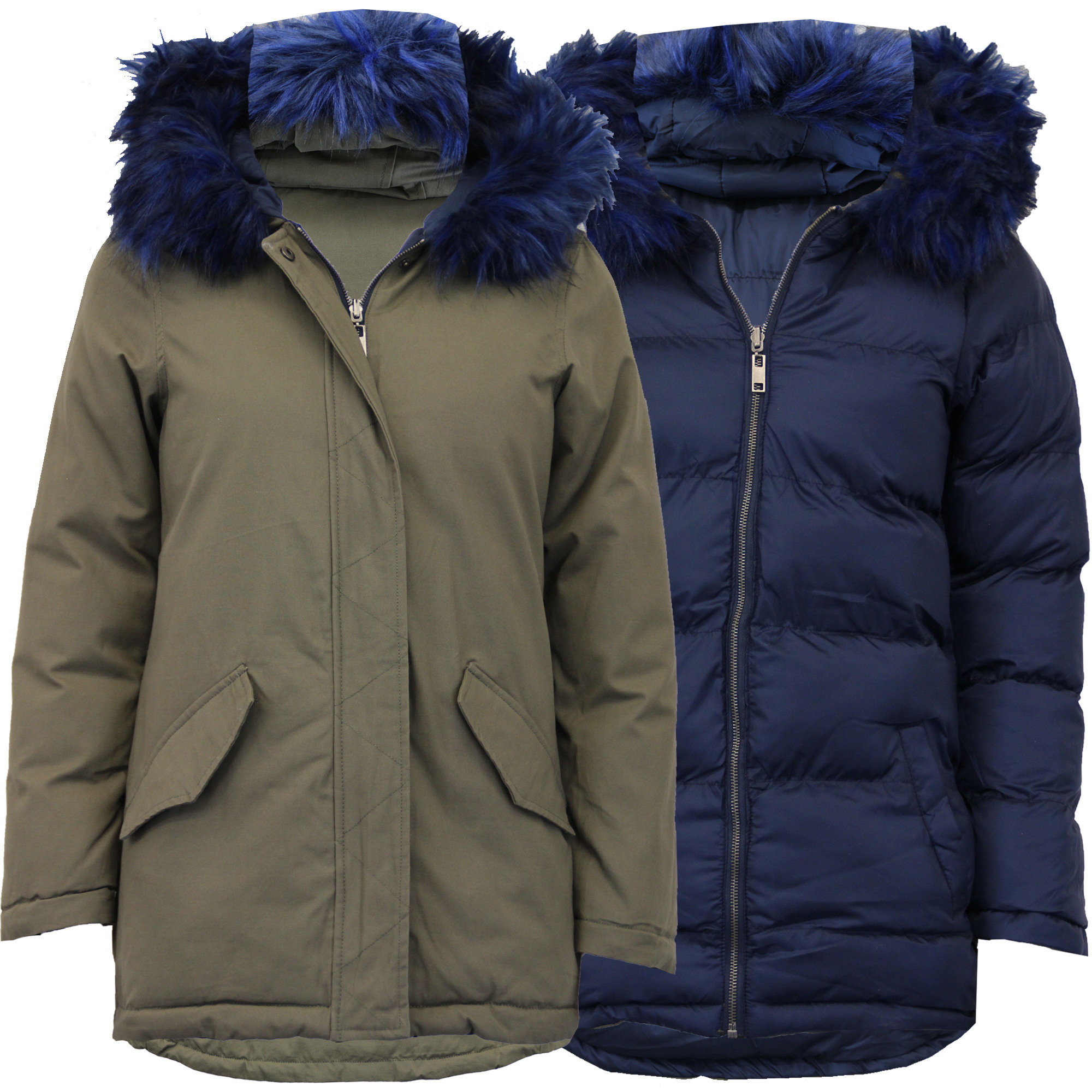 Extreme Weather Heat Tested Parka Jackets With Fur Lining Goose Down Jacket For Brand Wholesale Custom Logo