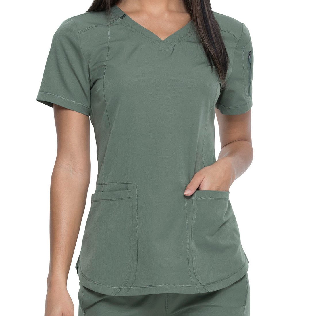 Fashionable Nurse Uniform Scrubs Designs For Medical Use High Quality Hospital Staff Uniforms Moisture-Wicking Fabric