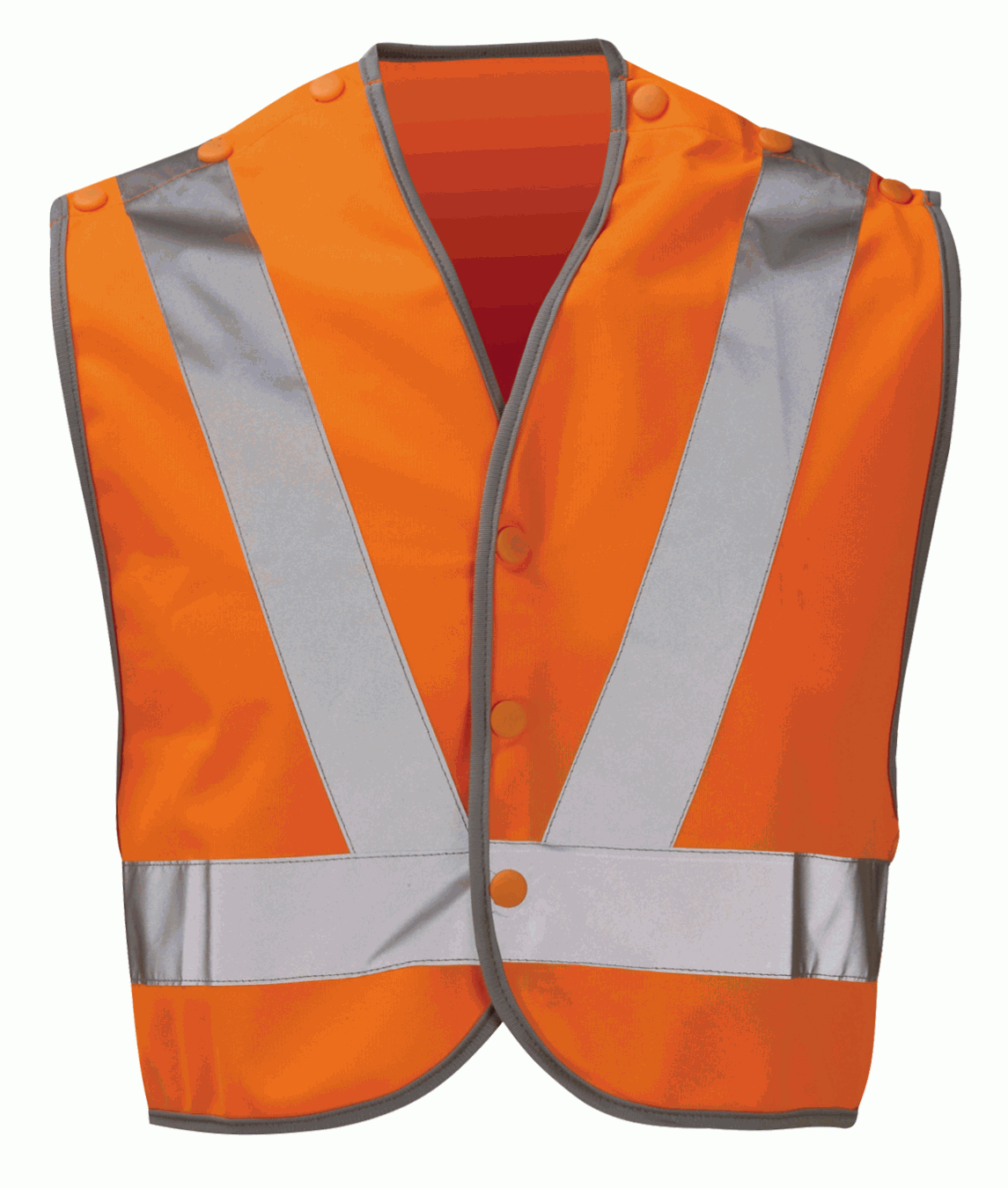 High visibility light reflective pink night safety running vest with custom logo and design