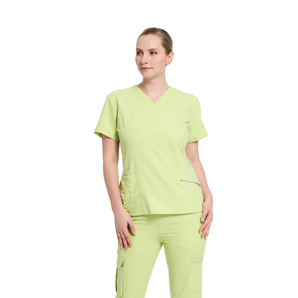 Hospital Designs Europe Hospital Nurses Uniforms Scrubs Suit Hospital Housekeeping Uniform Breathable Scrubs XS To 6XL