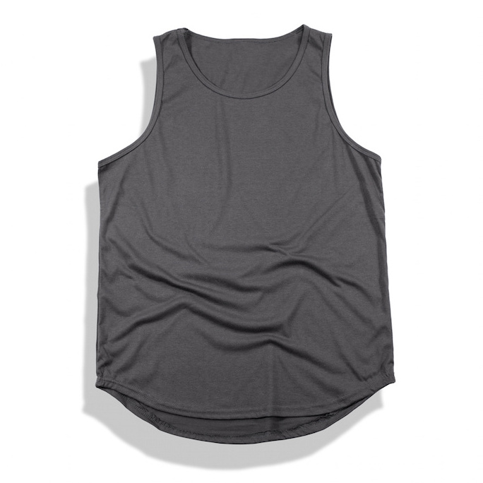 Tank Tops Men's Body Shaped Vest Thermal Waist Tank Tops Wholesale Custom Cotton Stringer Gym Vest Fitness Singlet Workout