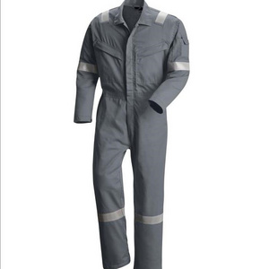 2024 Men Oil Field Industrial Car Mechanic Cotton Work Wear Uniform One Piece Working Apparel Work Coveralls