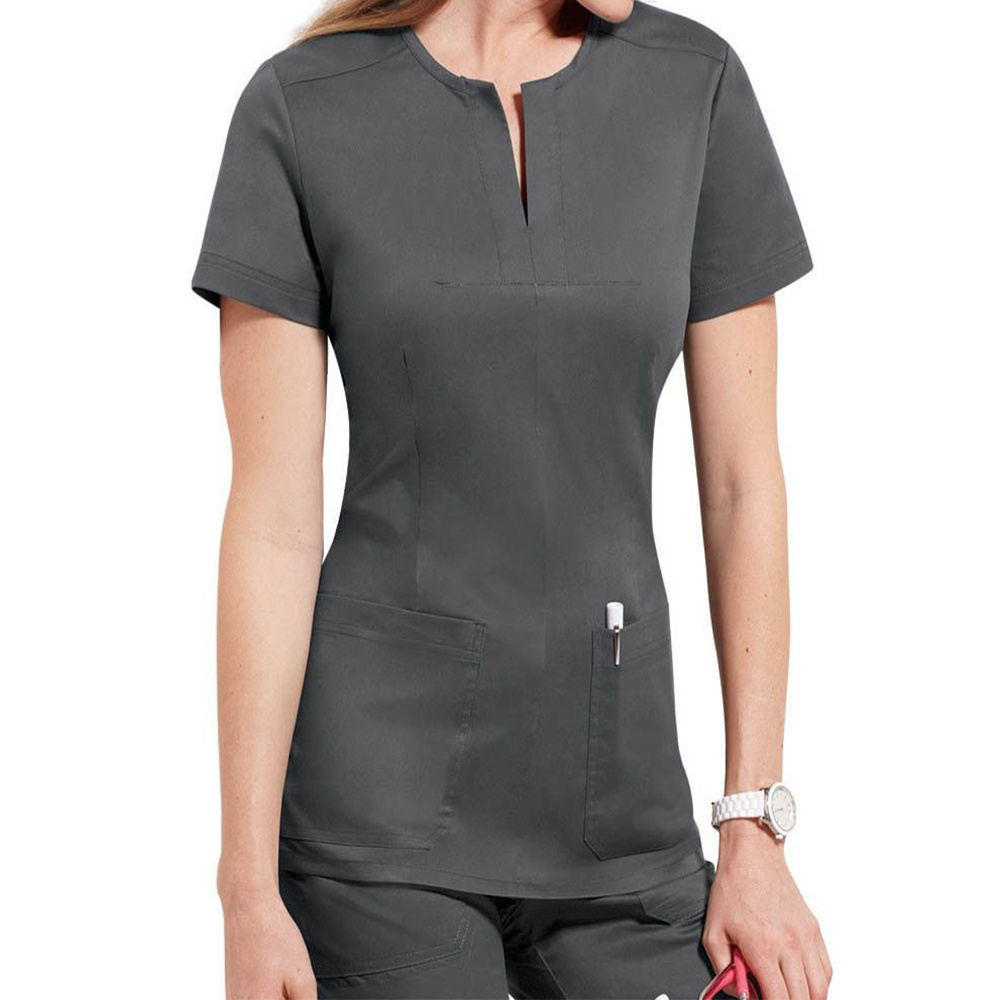 Women Tunic Spa Beauty Salon Uniforms Men Medical Scrub