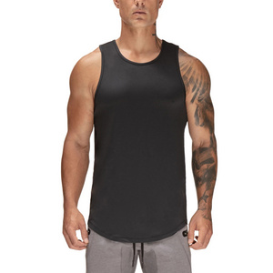 Tank Tops Men's Body Shaped Vest Thermal Waist Tank Tops Wholesale Custom Cotton Stringer Gym Vest Fitness Singlet Workout