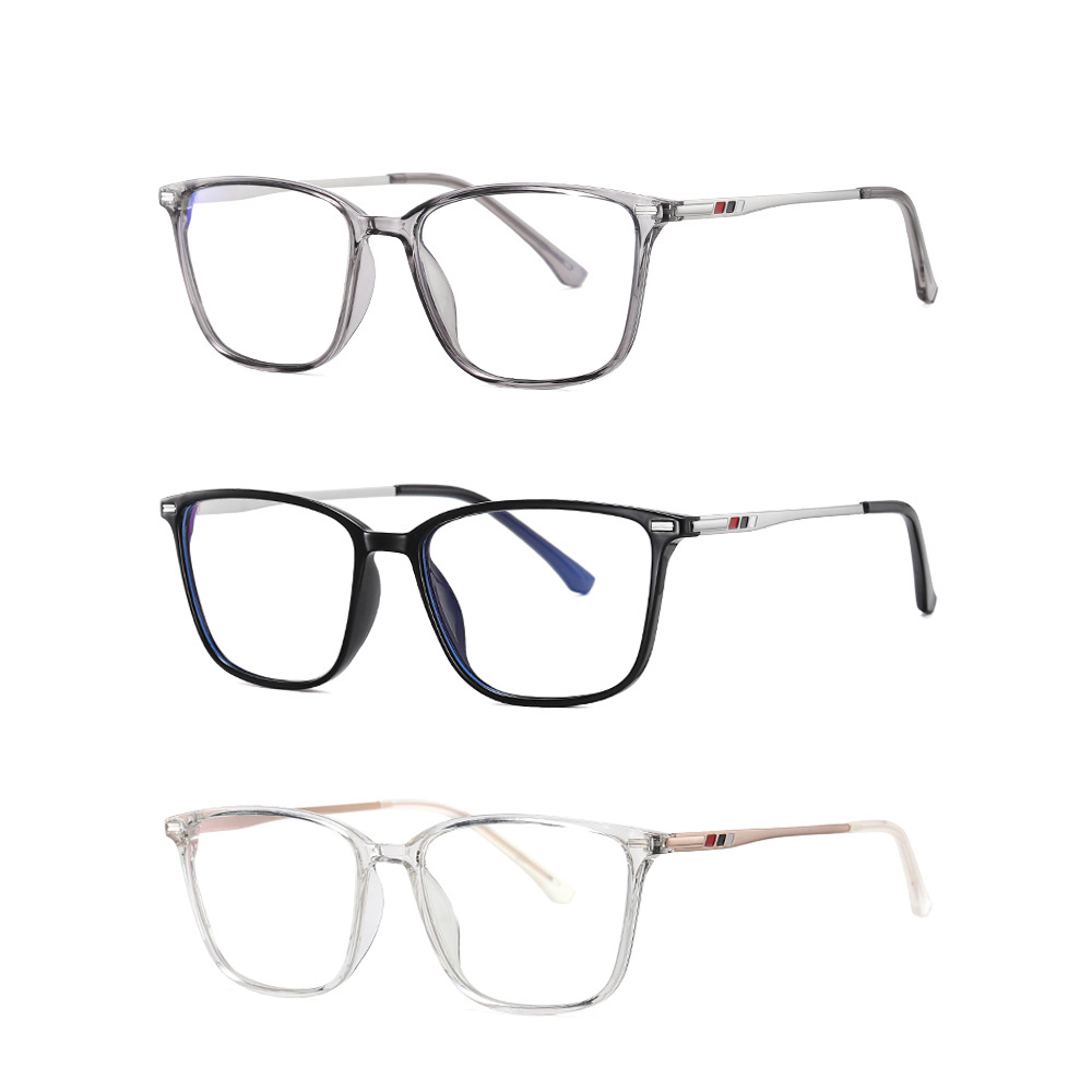 Blue Light Blocker Glasses Frame Cheap Wholesale TR90 Eyeglasses Frame For Men Optical Glasses CE China Factory Eyewear