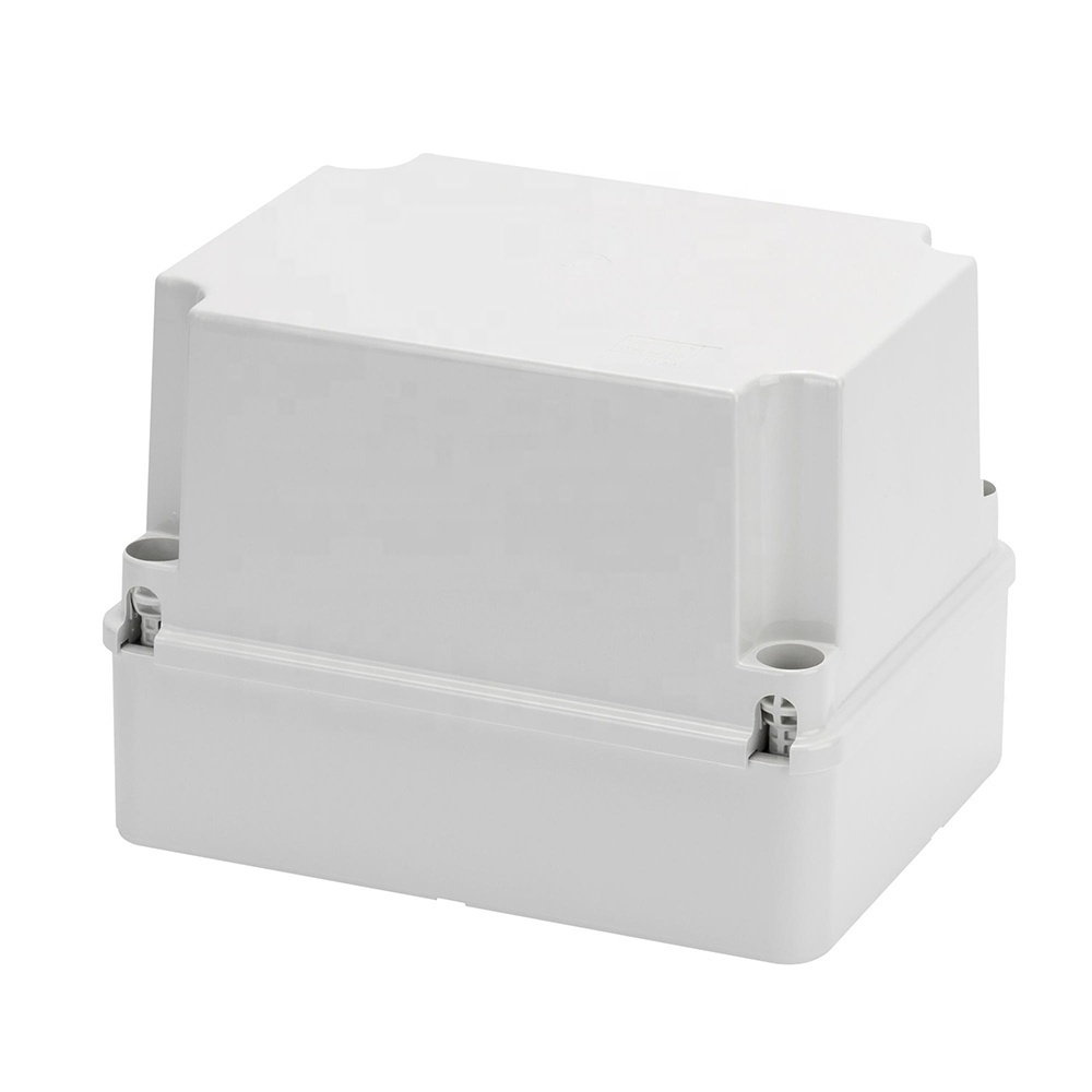 PVC ABS Ip67 Plastic Explosion Proof Waterproof Cable Gland Electrical Enclosure Junction Box White Body Customized Industrial