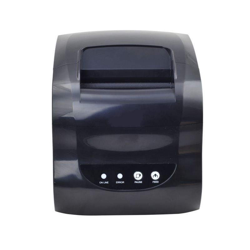 High quality 3 inch direct thermal logo small qr code mini label receipt thermal inkless sticker printer for small business