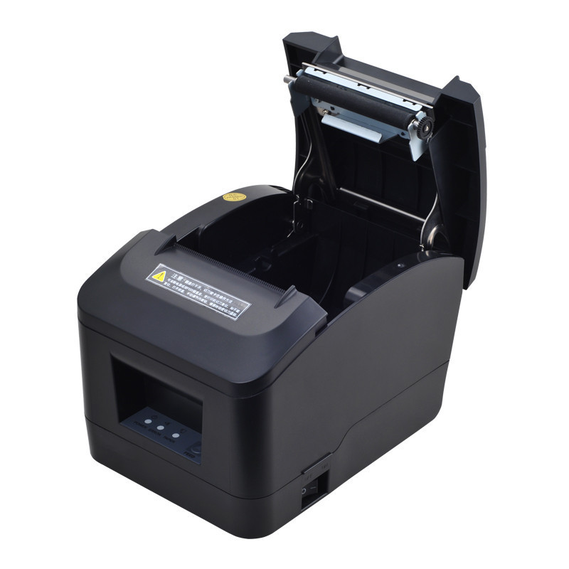 High quality no ribbons inkless desktop pos 80mm thermal lottery receipt bill bus ticket printer with built-in data buffer