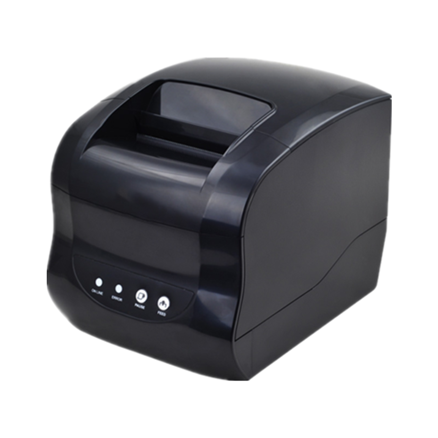 High quality 3 inch direct thermal logo small qr code mini label receipt thermal inkless sticker printer for small business