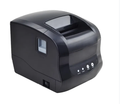 High quality 3 inch direct thermal logo small qr code mini label receipt thermal inkless sticker printer for small business