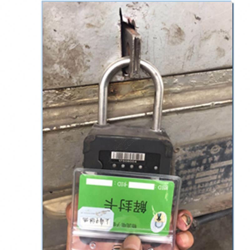 High Strength container locks anti-theft locker lock nfc card padlock For Cargo Security Solution