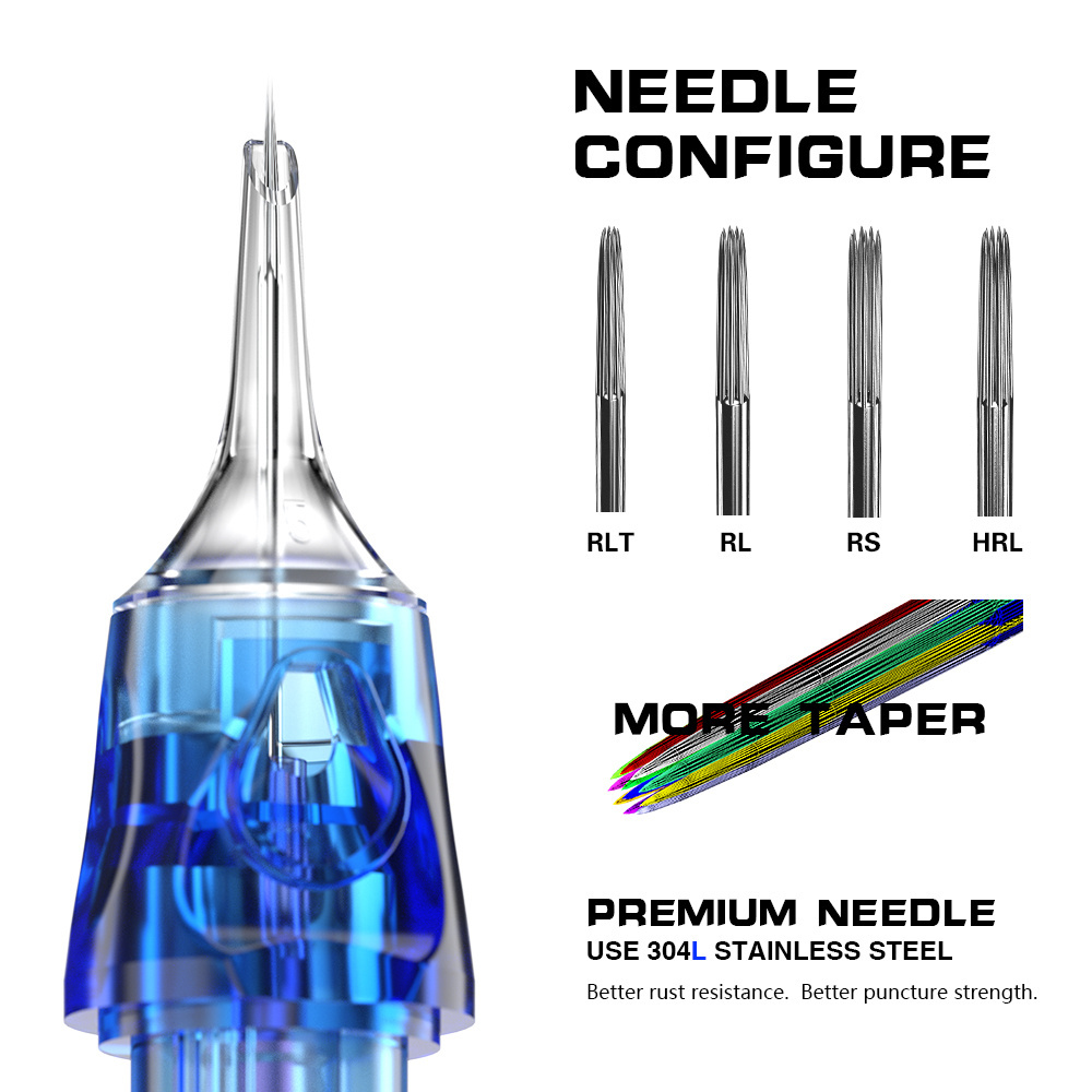 OEM ODM Cartridge Needle Tattoo Disposable Tattoo Cartridge Needles Disposable Tattoo Needle Cartridge