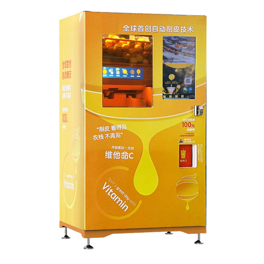 NEW Orange juice vending machine