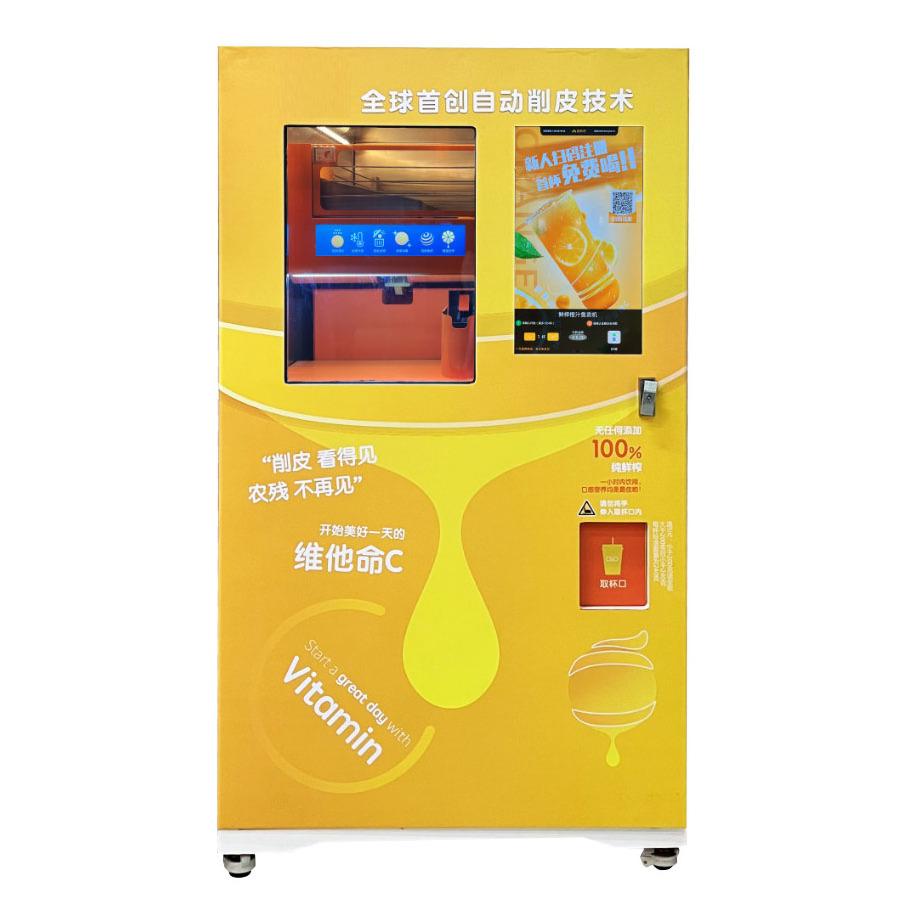 NEW Orange juice vending machine