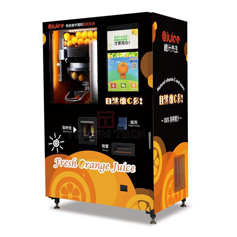 Fresh orange juice vending machine health Food Vending Machine