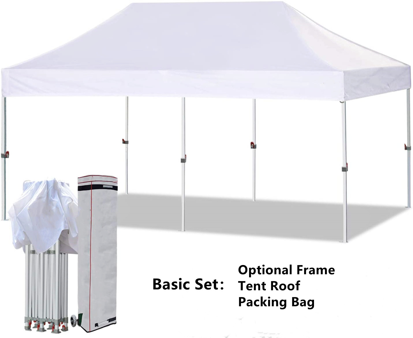 Promotional Trade Show Tent 10x20 ft Outdoor Portable Waterproof Durable Folding Pop Up Gazebo Canopy Event Tent