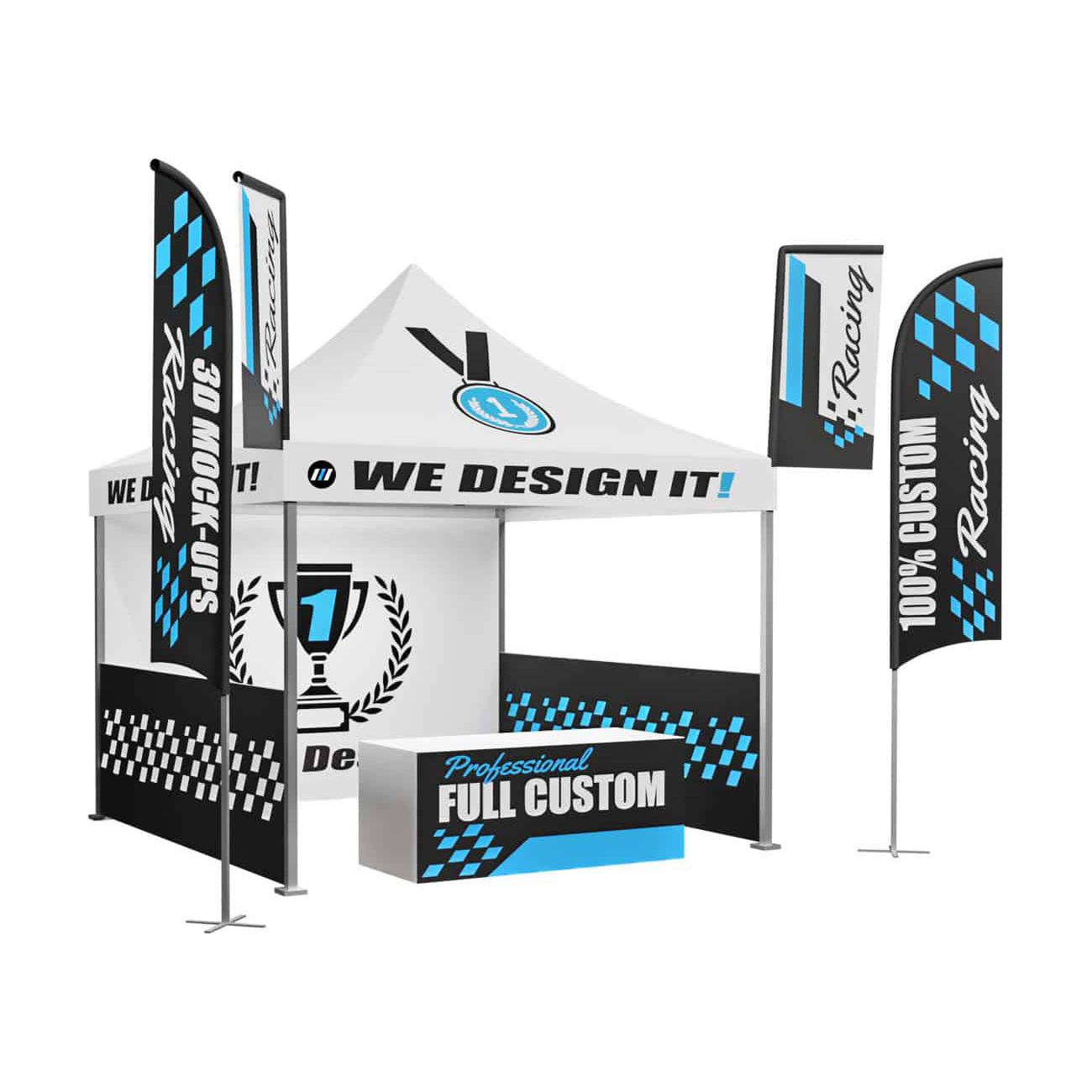 Custom print logo folding pop up Tent display party wedding event marquee gazebo 3x3 trade show tent