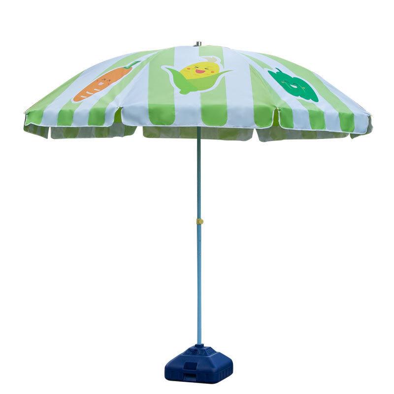 Promotional Sunshine  Big Beach Sun Umbrella Easy Set Up Portable Parasol Umbrella For Beach Made In China