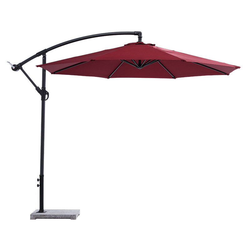 Professional Factory Supply Outdoor Sunshade Parasol Aluminum Garden Cantilever Parasol Square Roma Balcony Umbrella