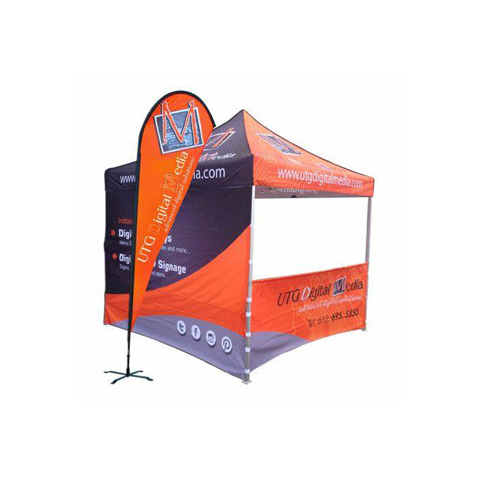 Custom easy ez up event 10x10 3X3 pop up Aluminium marquee gazebo canopy trade show tent