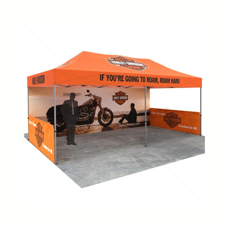 10x20 Waterproof Tent Custom Outdoor Event Display Folding Pop Up Gazebo Canopy Trade Show Tent