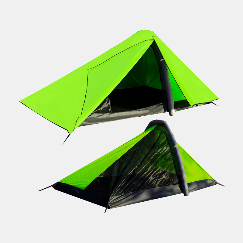 outdoor camping Self-driving air tent Double Layer 2 Person Waterproof Inflatable Heated Travel Tent